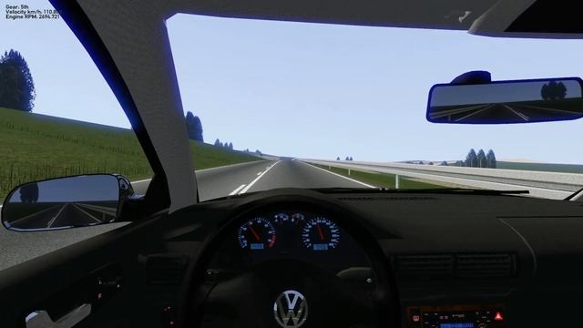 Volkswagen Passat B5 1.8T drive (Links) - Racer: free game смотреть онлайн