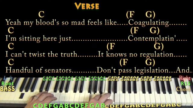 Eve of Destruction (Barry McGuire) Piano Jamtrack in C Major with Chords/Lyrics смотреть онлайн