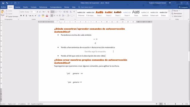 Cómo usar el editor de ecuaciones de Word [Muy fácil y rápido] смотреть онлайн