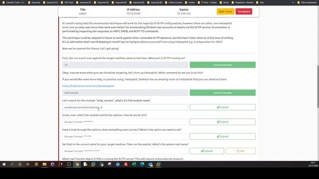 SMTP Protocol Explained | TryHackMe SMTP Network Services 2 смотреть онлайн