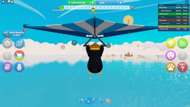 I FINISHED THE PLANE in penguin tycoon смотреть онлайн