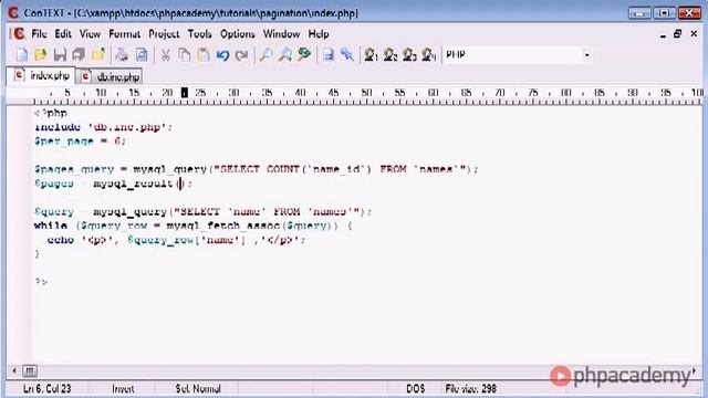 PHP Tutorials Easy Pagination (Part 2_3) [HD] смотреть онлайн