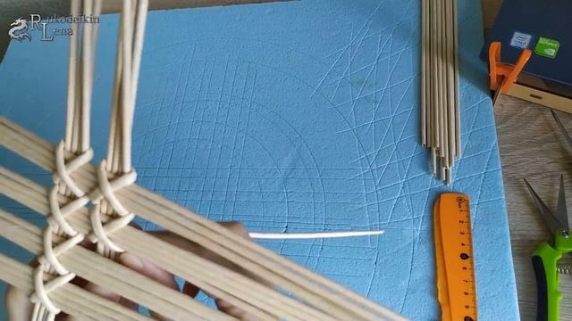 Крестики ЭТО ПРОСТО\ панно, крышка, донышко и не только. Плетение из газетных трубочек .Мастер клас смотреть онлайн