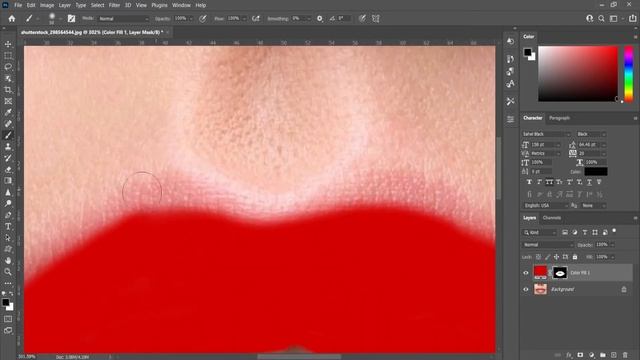 How to add Lipstick Lip Gloss in Photoshop - Glossy Lips 2022 смотреть онлайн