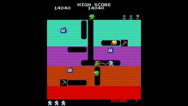 Zig Zag [Arcade Longplay] (1982) [Dig Dug conversion] {Galaxian hardware} смотреть онлайн