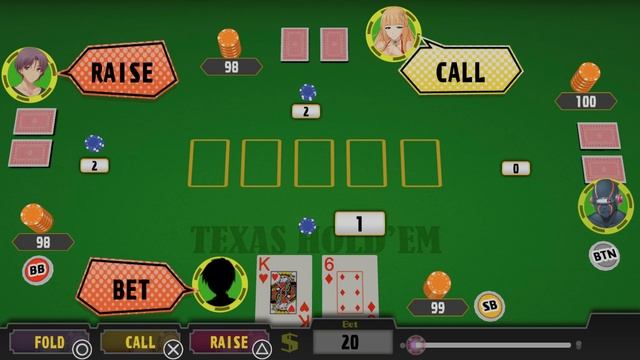 Poker Pretty Girls Battle: Texas Hold'em Gameplay смотреть онлайн
