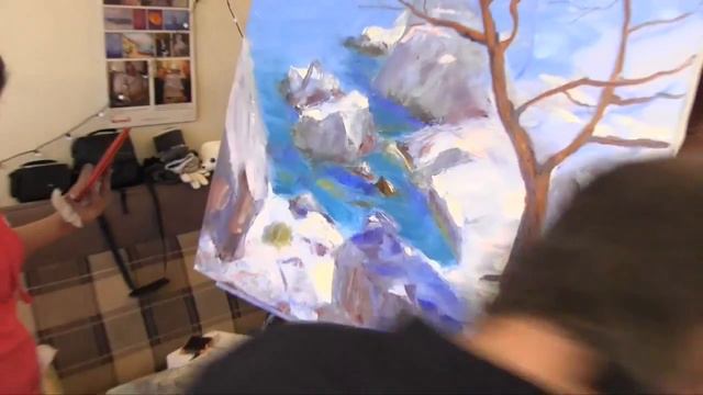 Rocks by the sea /Скалы у моря/ смотреть онлайн