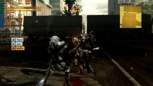 Metal Gear Rising REVENGEANCE on AMD A8-6410 R5 M330 смотреть онлайн