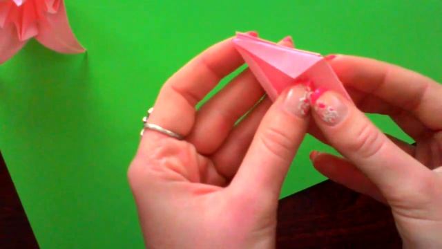 Оригами из бумаги цветок лилия / Origami paper lily flower смотреть онлайн
