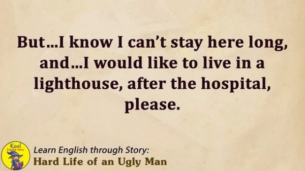 Learn English through Story - Level 3 – Hard Life of an Ugly Man