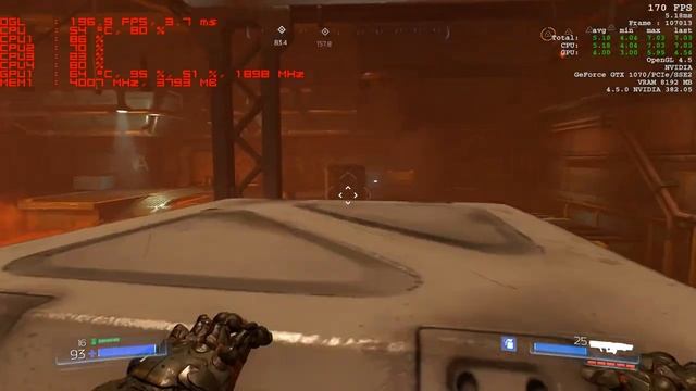 Gigabyte GeForce GTX 1070 8Gb OC Directx 11,12 IntelCore I5-6600K @ 4.4 GHz Test Game [60fps 1080p]