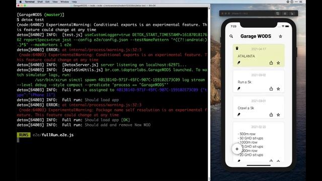 Automated React Native tests with detox смотреть онлайн