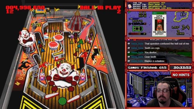 [686] Super Pinball II: The Amazing Odyssey (Super Famicom) (Part 7) - RetroMasochism смотреть онлайн