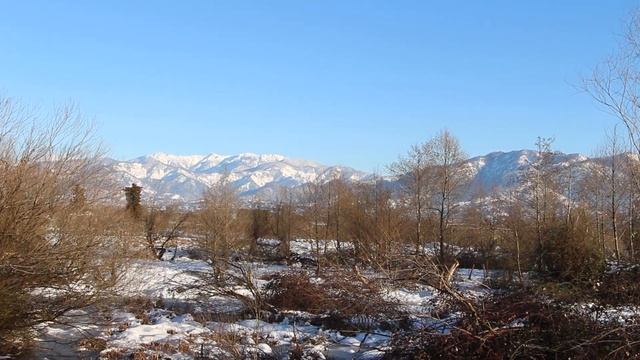 21 01 2022 вид на горы с окна Хелле Кобулети Видео Роберт Мартиросян Аджария Грузия смотреть онлайн