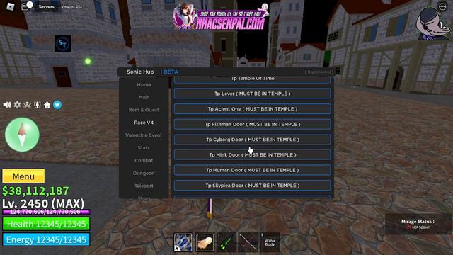 Cách H.a.c.k Bl.ox Fruit Trên Điện Thoại Và PC Menu Vip (Sonic Hub) Auto Katakuri, Auto Race V4 смотреть онлайн
