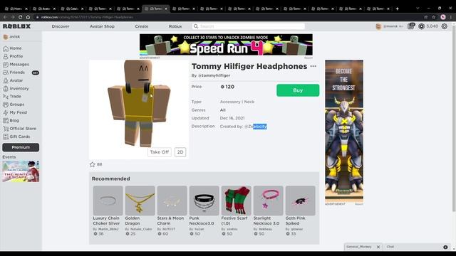 Roblox Tommy Hilfiger Items смотреть онлайн