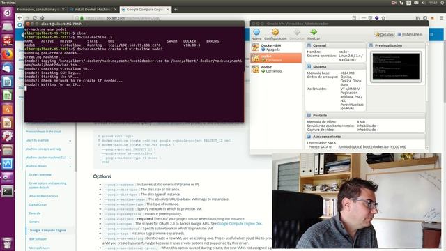 Aprovisionamiento de servidores con Docker Machine смотреть онлайн