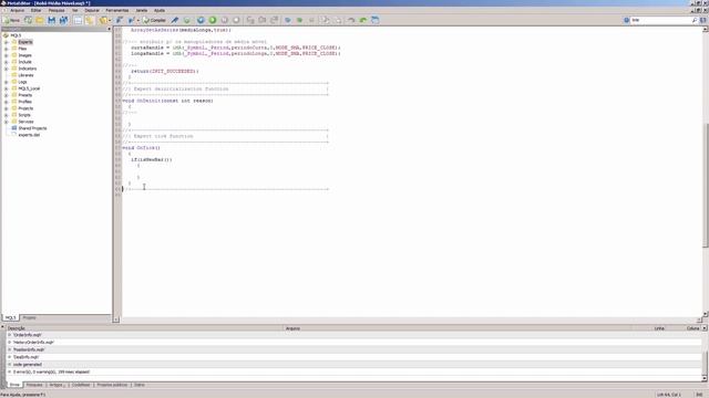 Programe Seu Primeiro Robô para MetaTrader 5 смотреть онлайн