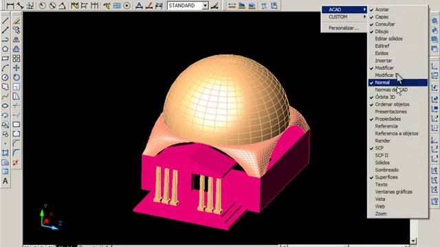 01. AutoCAD 3D. Introducción смотреть онлайн