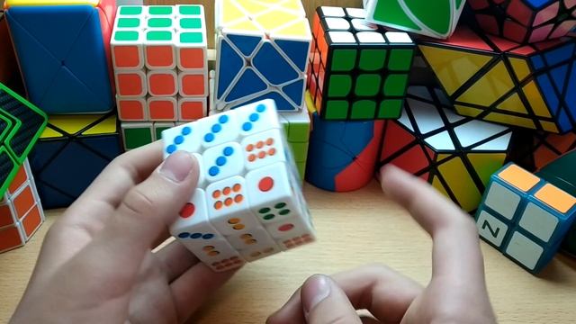 Сборка кубика Рубика "Игральный кубик" смотреть онлайн