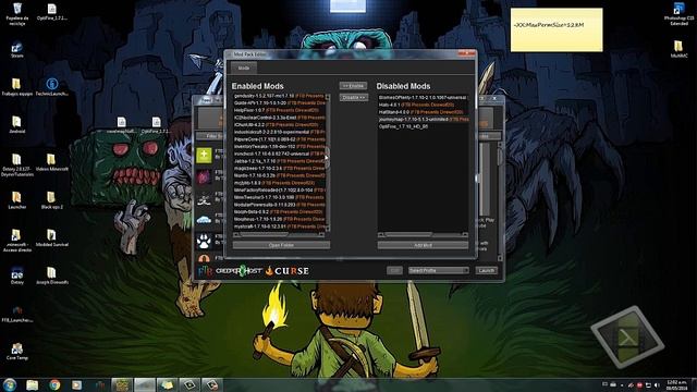 Minecraft Feed the beast a MultiMC, (argumentos Java y mas RAM y FPS!) смотреть онлайн