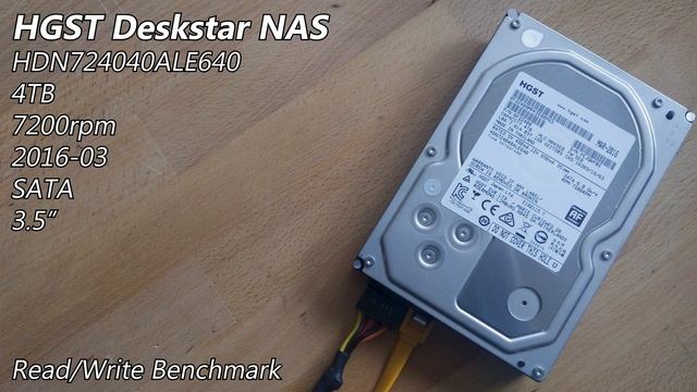 HGST Deskstar NAS HDN724040ALE640 4TB (2016) - Hard Drive Sounds смотреть онлайн