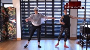Pas de Bourree. Ballet for seniors and beginners