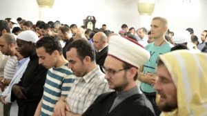 Молитва на торжественном ифтаре в Киеве