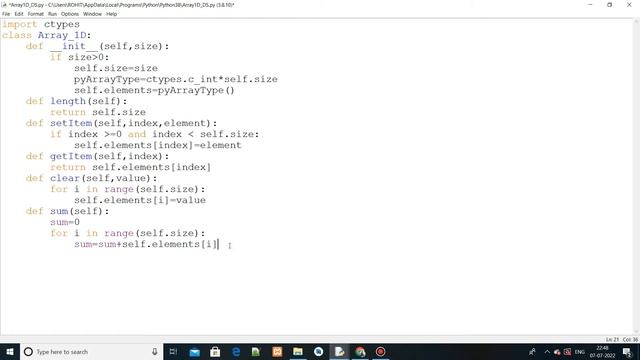 What is Array ADT + Python Practical Implementation | Python Data Structure | CS Techtube смотреть онлайн