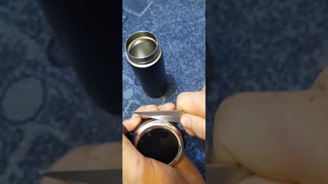 замена батареи термо-кружка, термос с датчиком температуры. не работает датчик температуры смотреть онлайн