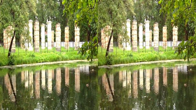 Прогулка по паркам Гатчины в 3d-sbs-стереопара смотреть онлайн