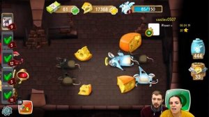 БолтушкА и ПРоХоДиМеЦ ставят МЕГА рекорды в турнире крыс! #312 - игра Крысы для андроид