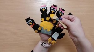 пальчиковая игра "Сорока - ворона"