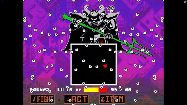 Genocide Asgore Remake - LUNATIC Mode Completed