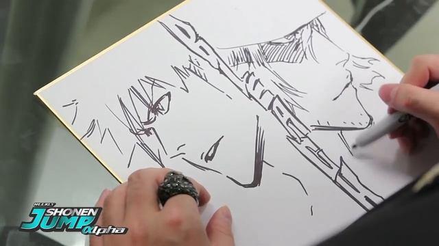[Shonen Jump Alpha] - Tite Kubo - Creator Sketch Video "Ichigo" смотреть онлайн