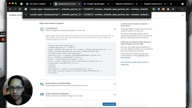 ✅ Cómo instalar LINKEDIN INSIGHT TAG con Google Tag Manager en Wordpress (Diversas Formas) ? смотреть онлайн