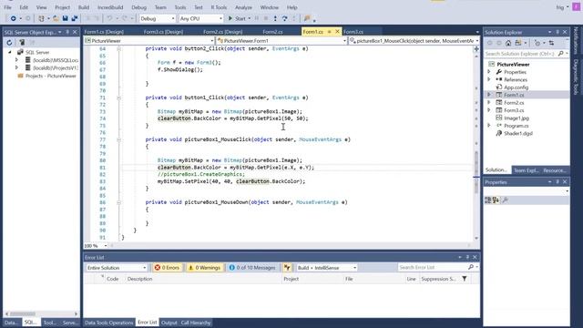 C# 29 getpixel and setpixel смотреть онлайн