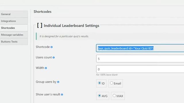 WordPress Quiz Maker General Settings Overview смотреть онлайн