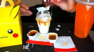 ASMR MCDONALD'S ADULT HAPPY MEAL CACTUS PLANT FLEA MARKET BIG MAC NUGGETS FRIES EATING SHOW TOY
