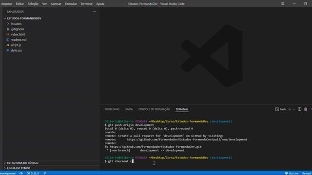VsCode - [git merge nomedabranch] Atualizando as alterações na branch principal (#57) смотреть онлайн