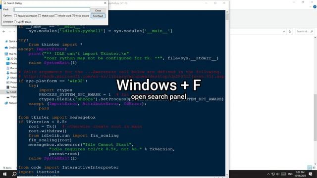 ?Python IDLE Startup Failure Problem Solved 2023 | Windows 10 смотреть онлайн