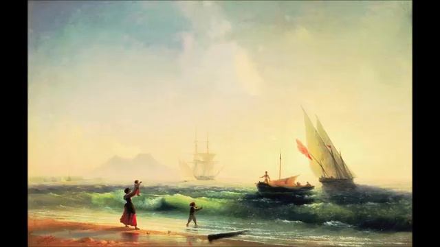 Встреча рыбаков Айвазовский смотреть онлайн