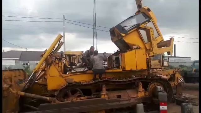 Ремонт бульдозера Б12 смотреть онлайн