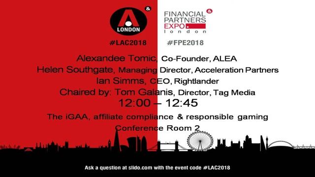 The iGAA, affiliate compliance & responsible gaming смотреть онлайн