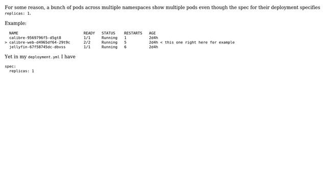DevOps & SysAdmins: Kubernetes Pods show 2/2 ready even though spec has only 1 replica смотреть онлайн