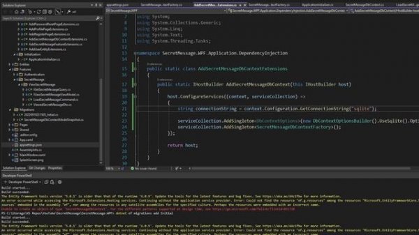 Integrating a Database (w/ Entity Framework) - VERTICAL SLICE ARCHITECTURE #6