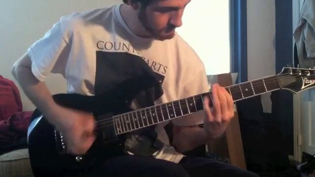 Haunted Shores - When In Oslo/Terra Firma Intro Riff (Cover/Pod HD300 Test) смотреть онлайн
