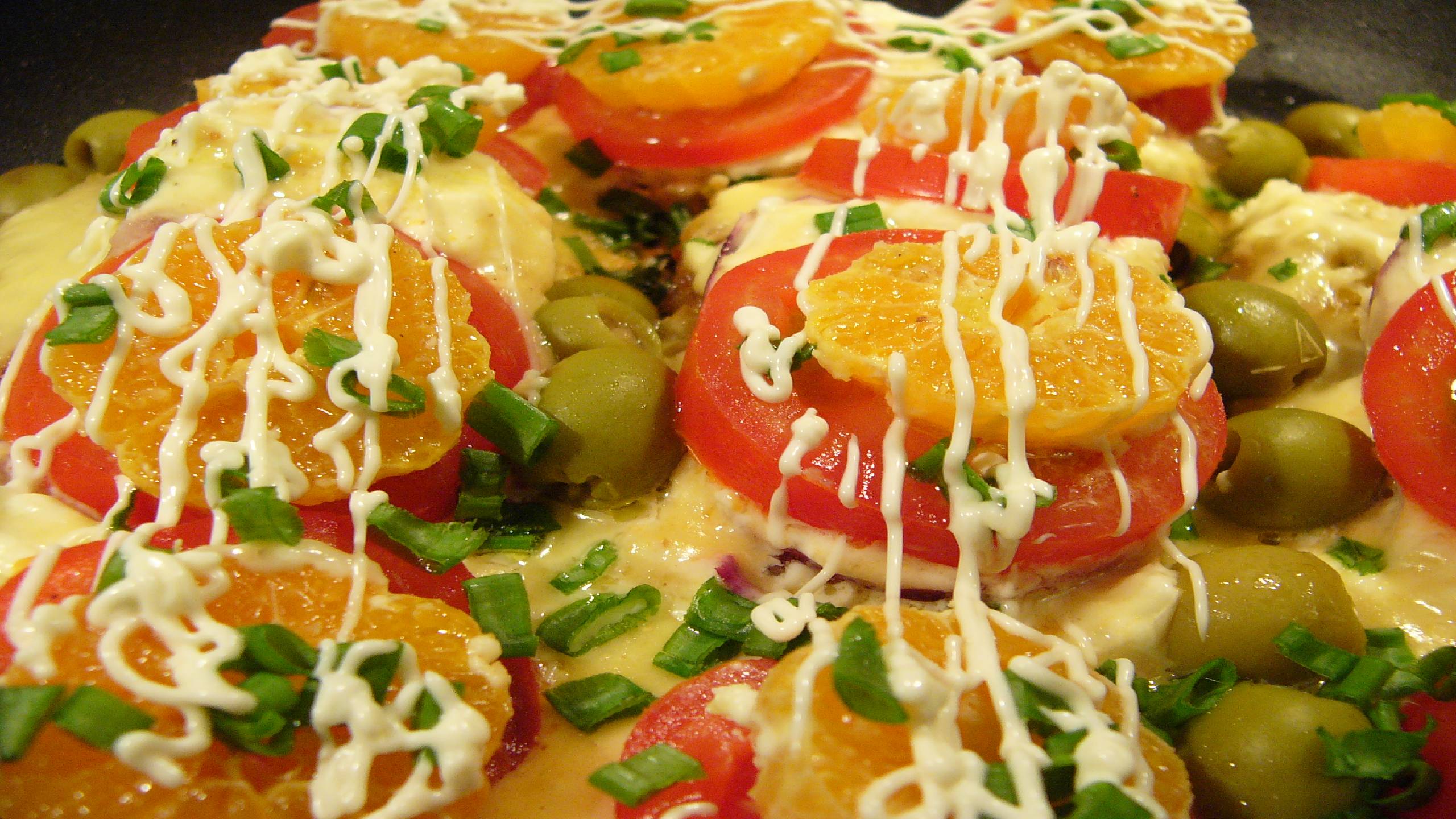 Запекаем филе сазана с мандаринами. смотреть онлайн