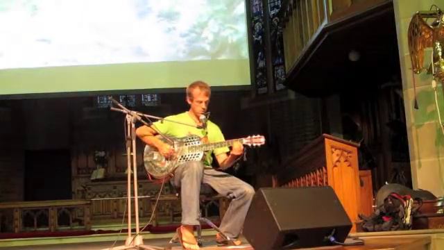 Paris Texas Cover on National Style 1 Tricone Guitar Acoustic Slide смотреть онлайн