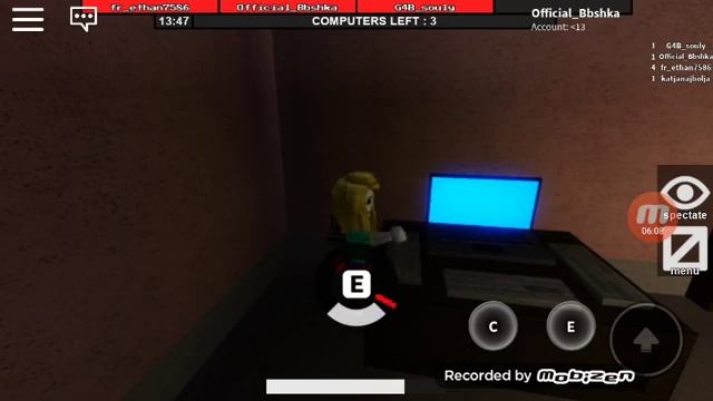Играю в побег из бункера/flee the facility роблокс на телефоне смотреть онлайн